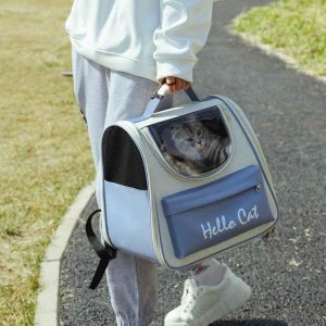 Balo Vận Chuyển Chó Mèo Hello Cat, Balo Cho Mèo Mèo <6kg & Chó <4.5kg