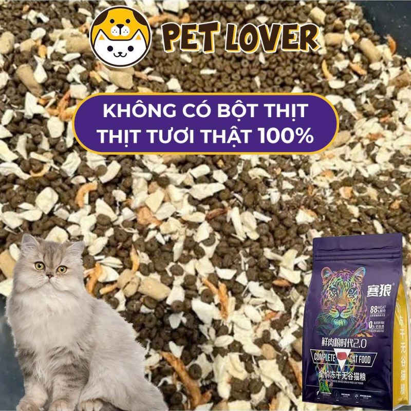 hạt mèo không độn ngũ cốc