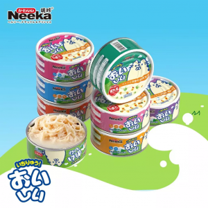 Pate Nekka Cho Mèo 85g Dạng Sốt Lon 85gr