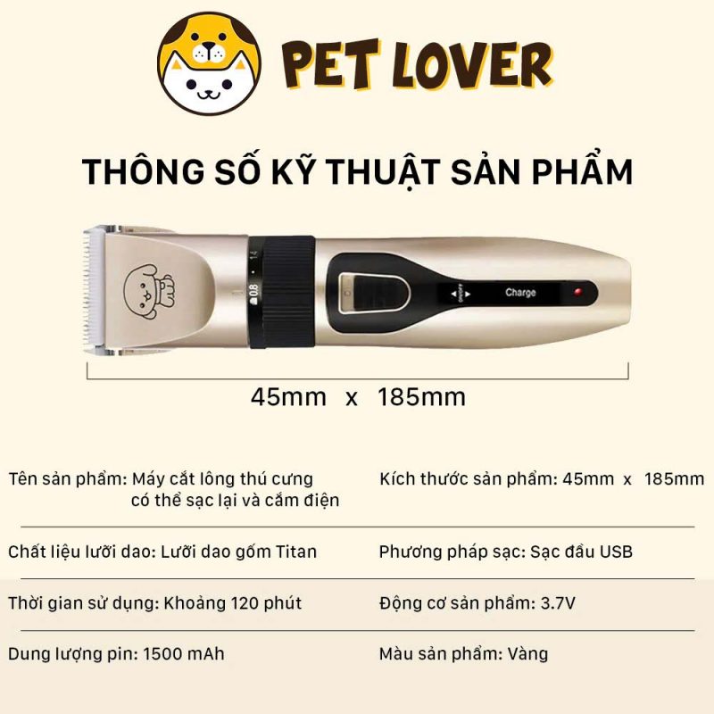 tông đơ cạo lông mèo