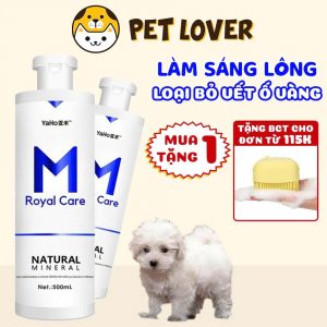 Sữa Tắm Cho Chó Lông Trắng Yaho Rolay Care 500ml