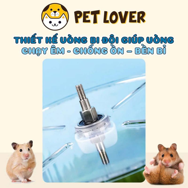 bánh xe chạy cho chuột hamster