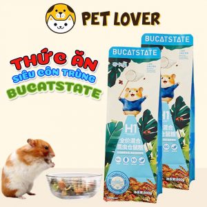 Thức Ăn Cho Hamster Siêu Côn Trùng Bucatstate Gói 500gr