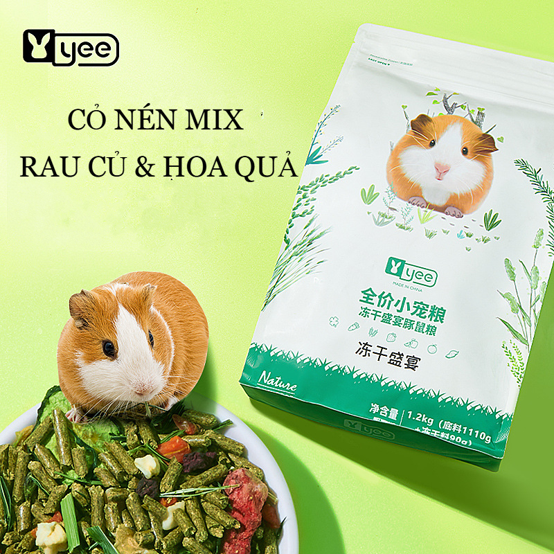 cỏ nén cho bọ ú