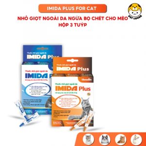Nhỏ Gáy Trị Rận Cho Mèo Imida Plus Hộp 3 Tuýp